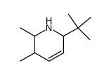 6-(tert-butyl)-2,3-dimethyl-1,2,3,6-tetrahydropyridine Structure