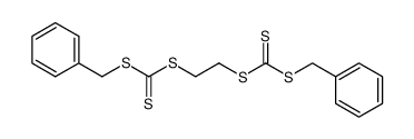 dibenzyl ethane-1,2-diyl bis(carbonotrithioate)结构式