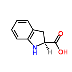 (RS)-1H-吲哚-2-羧酸结构式