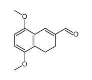 5,8-dimethoxy-3,4-dihydronaphthalene-2-carbaldehyde Structure