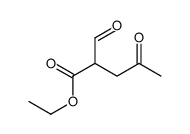 ethyl 2-formyl-4-oxopentanoate结构式