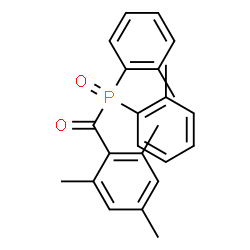 (2,4,6-trimethylbenzoyl)bis(o-tolyl)phosphine oxide structure