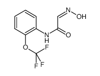 2-(hydroxyimino)-N-(2-(trifluoromethoxy)phenyl)acetamide结构式