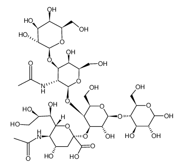 G(M1)-oligosaccharide结构式