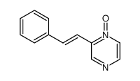 (E)-2-(α-Styryl)pyrazine 1-Oxide Structure