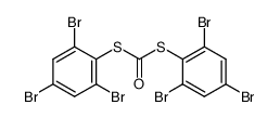 dithiocarbonic acid S,S'-bis-(2,4,6-tribromo-phenyl ester)结构式