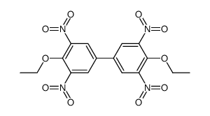 4,4'-diethoxy-3,5,3',5'-tetranitro-biphenyl结构式