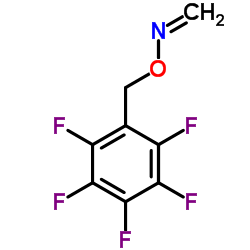 O-(2,3,4,5,6-五氟苄氧基)甲醛肟结构式