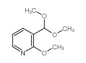 3-二甲氧基甲基-2-甲氧基-吡啶结构式