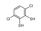 3,6-二氯-1,2-苯二硫醇结构式
