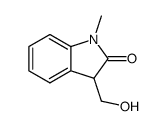 3-(hydroxymethyl)-1-methylindolin-2-one Structure