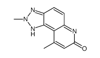2,9-dimethyl-1H-triazolo[4,5-f]quinolin-7-one结构式
