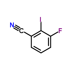 3-氟-2-碘苯甲腈结构式
