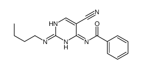 N-[2-(butylamino)-5-cyanopyrimidin-4-yl]benzamide Structure