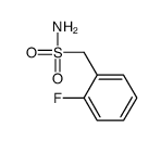 1-(2-氟苯基)甲烷磺酰胺结构式