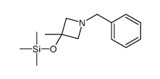 (1-benzyl-3-methylazetidin-3-yl)oxy-trimethylsilane结构式