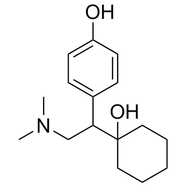 O-Desmethylvenlafaxine structure