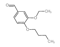 4-Butoxy-3-ethoxybenzaldehyde Structure