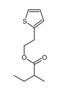 2-(2-thienyl)ethyl 2-methylbutyrate Structure
