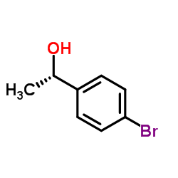 1-(4-Bromophenyl)ethanol structure