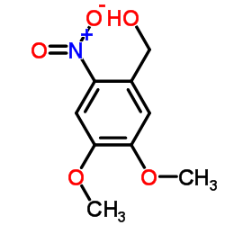 4,5-二甲氧基-2-硝基苯甲醇图片