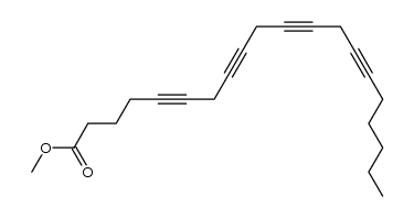 Eicosa-5,8,11,14-tetrain-1-saeuremethylester结构式