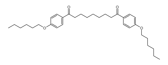 1,9-bis(4-(hexyloxy)phenyl)nonane-1,9-dione结构式