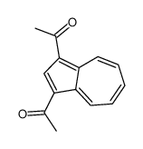 1-(3-acetylazulen-1-yl)ethanone结构式