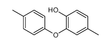 4-methyl-2-(4-methylphenoxy)phenol结构式