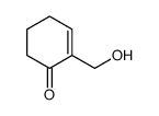 2-(hydroxymethyl)cyclohex-2-en-1-one结构式