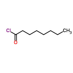 Octanoyl chloride Structure