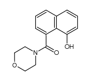 8-hydroxy-1-naphthomorpholide结构式