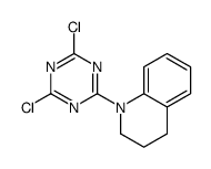 1-(4,6-dichloro-1,3,5-triazin-2-yl)-3,4-dihydro-2H-quinoline结构式