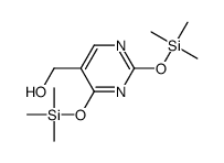 [2,4-bis(trimethylsilyloxy)pyrimidin-5-yl]methanol Structure