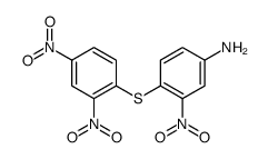 4-(2,4-dinitrophenyl)sulfanyl-3-nitroaniline Structure