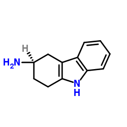 (R)-3-氨基-1,2,3,4-四氢咔唑结构式