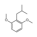 1,3-dimethoxy-2-(2-methylpropyl)benzene结构式