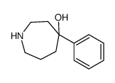 4-Phenyl-4-azepanol Structure