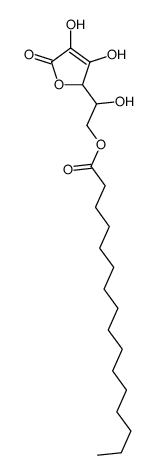 [2-(3,4-dihydroxy-5-oxo-2H-furan-2-yl)-2-hydroxyethyl] hexadecanoate Structure
