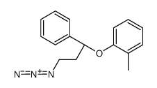 (R)-3-AZIDO-1-PHENYL-1-(2-METHYLPHENOXY)-PROPANE结构式