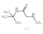N-(tert-Butyl)-2-(methylamino)acetamide hydrochloride Structure