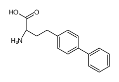 (2R)-2-amino-4-(4-phenylphenyl)butanoic acid结构式