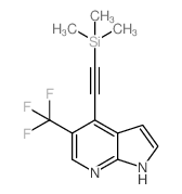 5-(Trifluoromethyl)-4-((trimethylsilyl)ethynyl)-1H-pyrrolo[2,3-b]pyridine picture