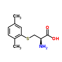 S-(2,5-二甲基苯)-L-半胱氨酸结构式