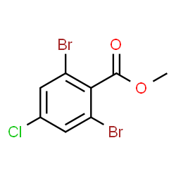 Methyl 4-chloro-2,6-dibromobenzoate Structure