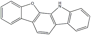 12H-苯并呋喃[2,3-A]咔唑结构式