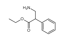 α-(aminomethyl)benzeneacetic acid,ethyl ester Structure