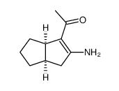 Ethanone, 1-(2-amino-3,3a,4,5,6,6a-hexahydro-1-pentalenyl)-, cis- (9CI)结构式