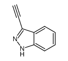 3-ethynyl-1H-indazole Structure
