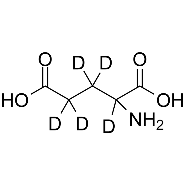 DL-Glutamic acid-d5 Structure